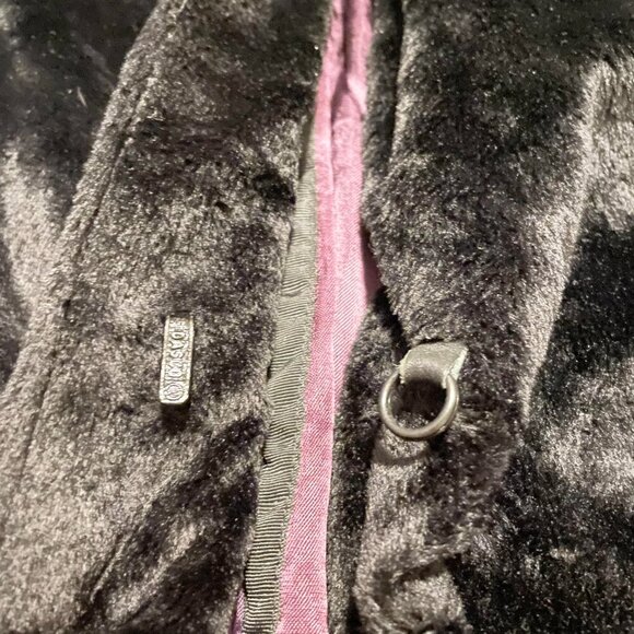 Jones New York Faux Fur Womes Winter Jacket Size 12 - Picture 10 of 16